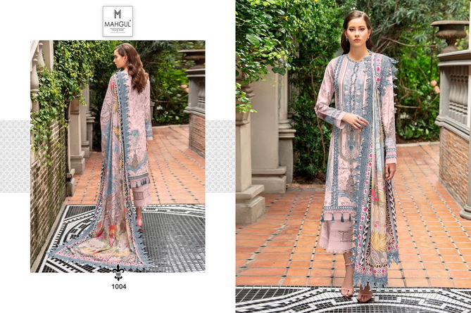 Firdos Vol 1 By Shraddha Nx Mahgul Cotton Pakistani Suits Wholesale Price 
